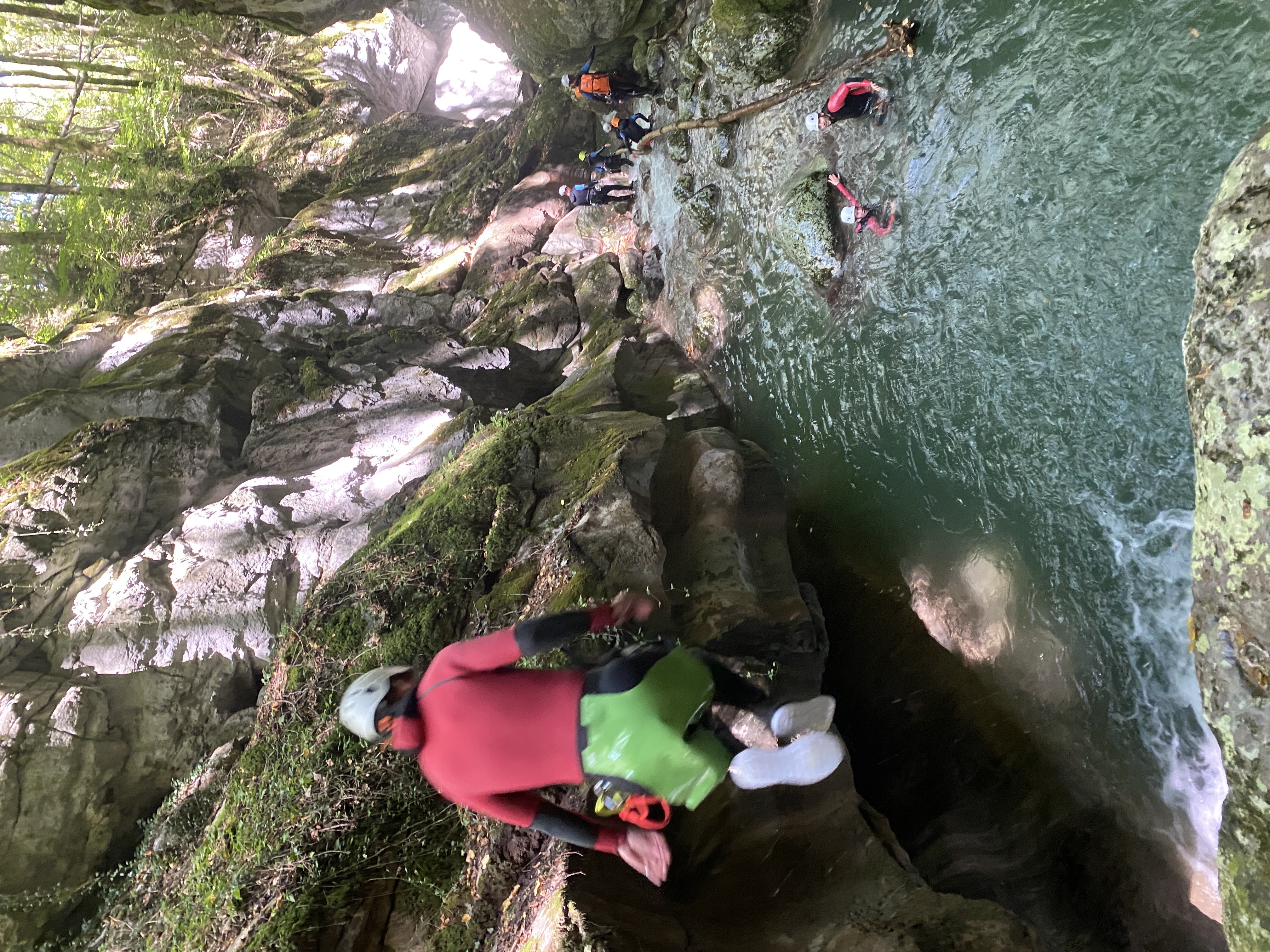 Discover canyoning in the Vercors