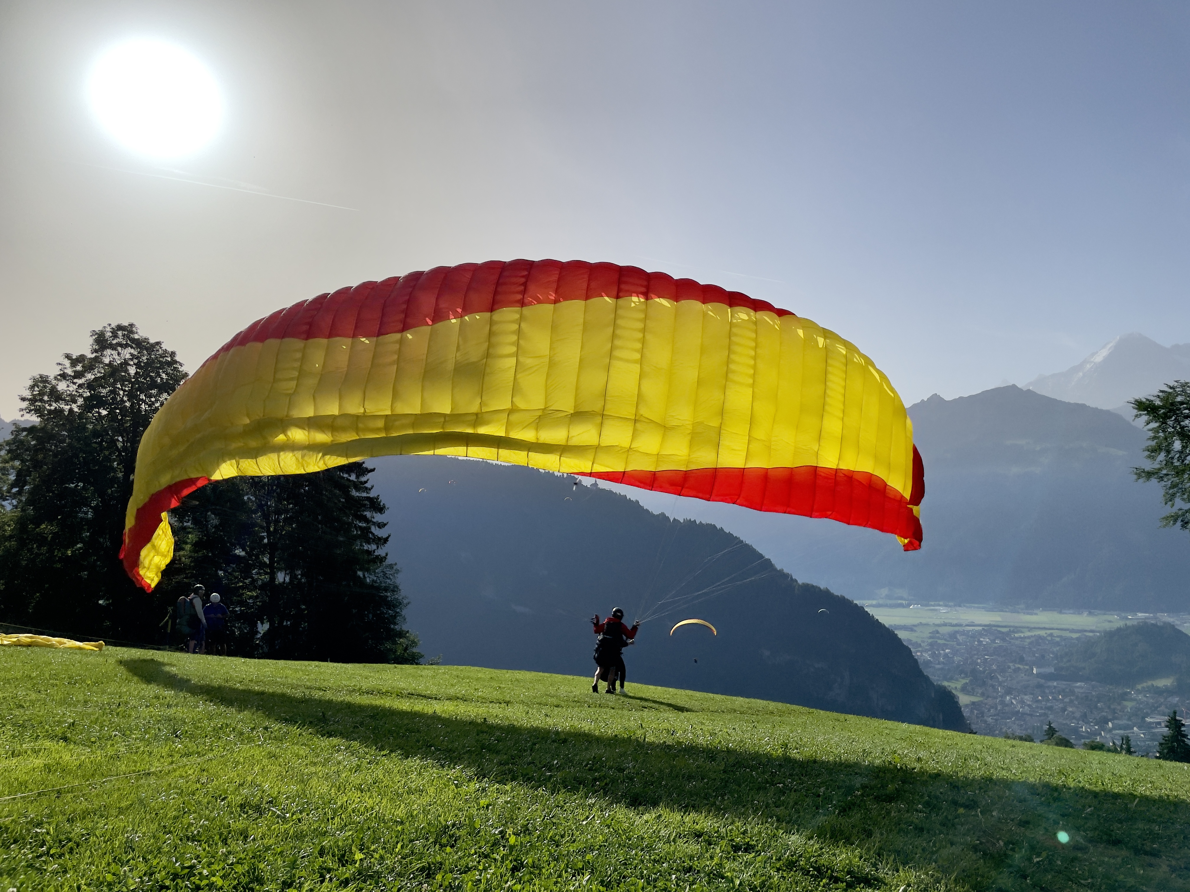 Paragliding Interlaken "Big Blue" Summer, view 2