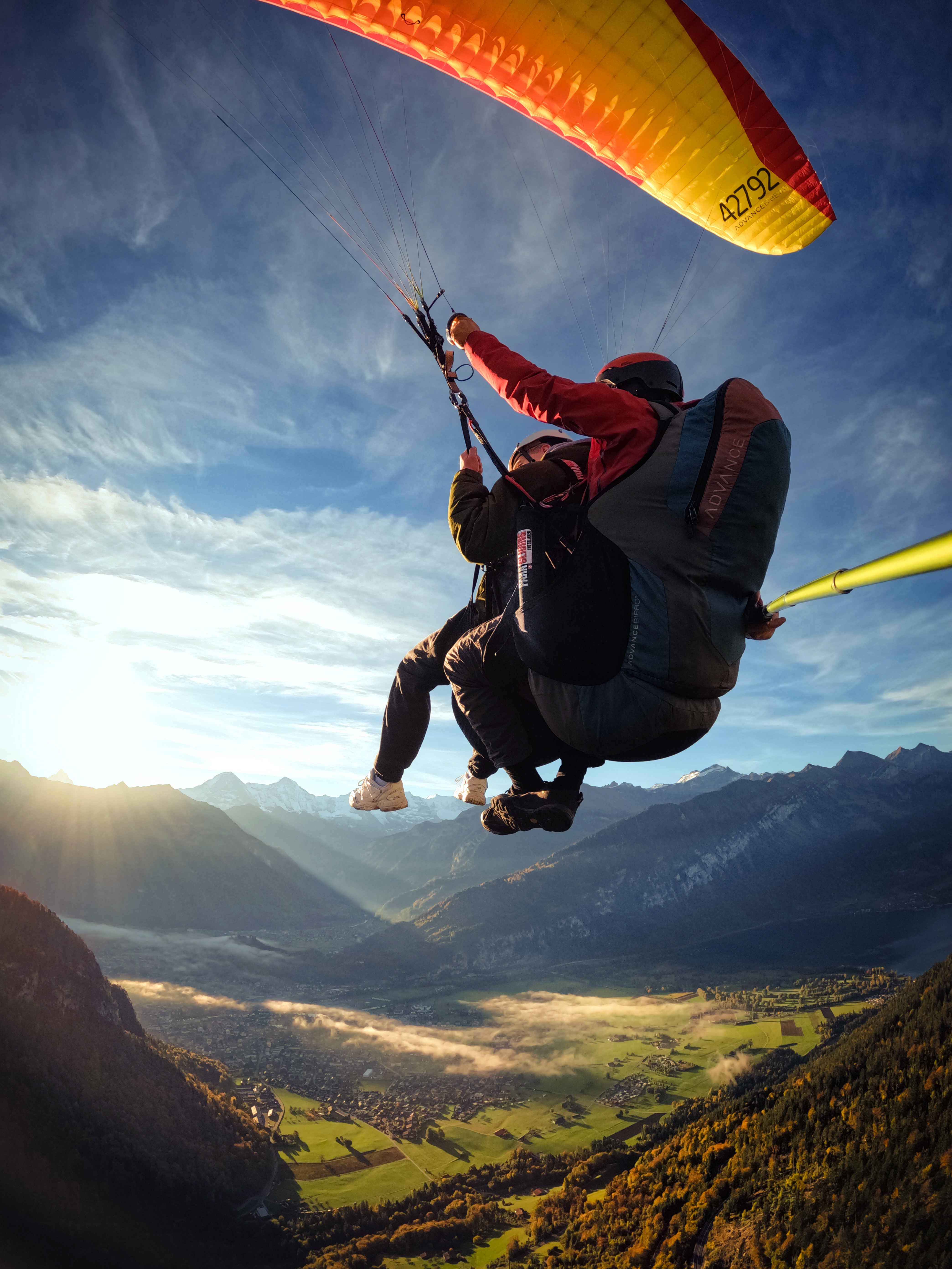 Paragliding Interlaken "Big Blue" Summer, view 3