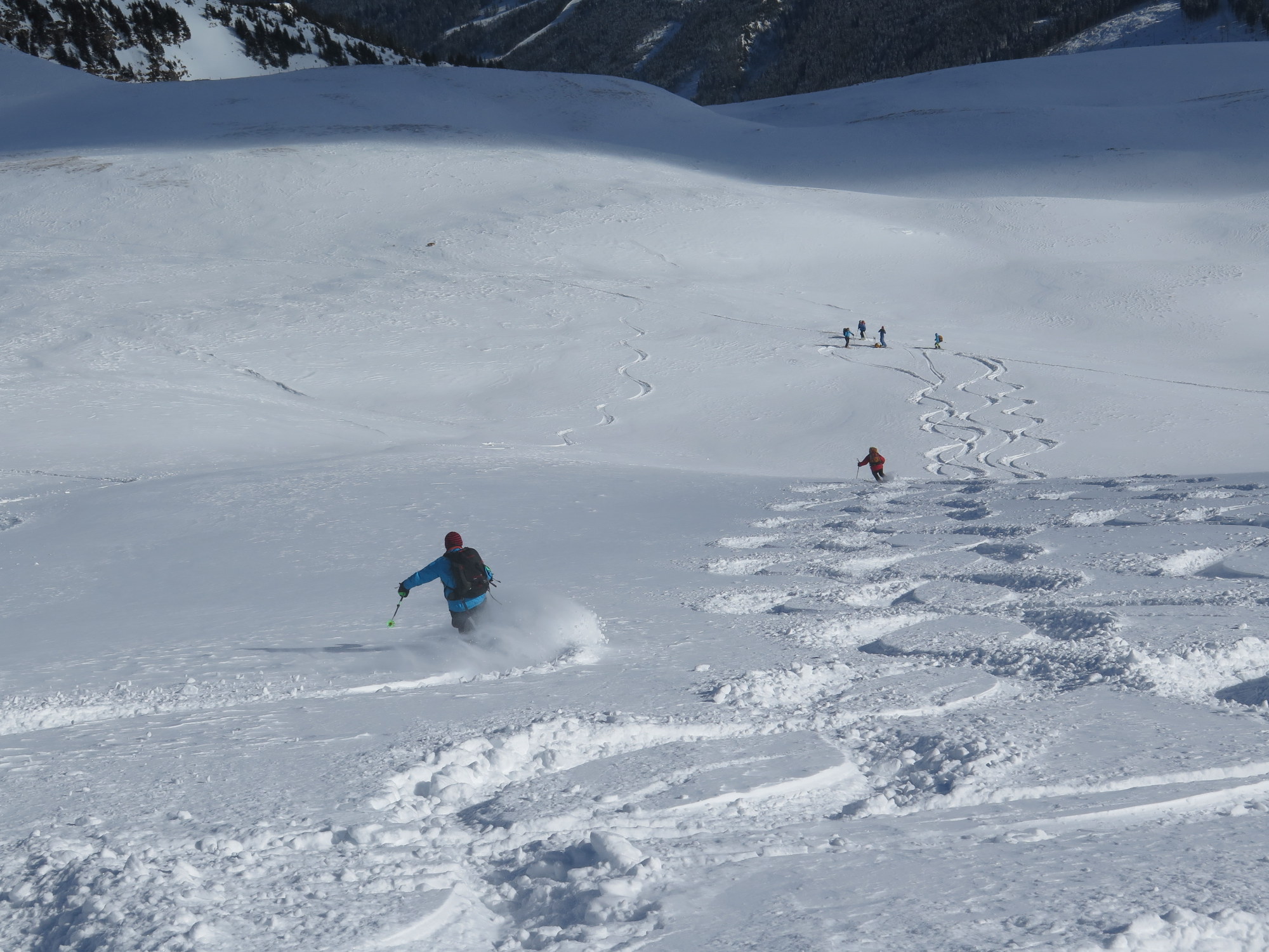 Skitouring Gasteinvalley, view 4